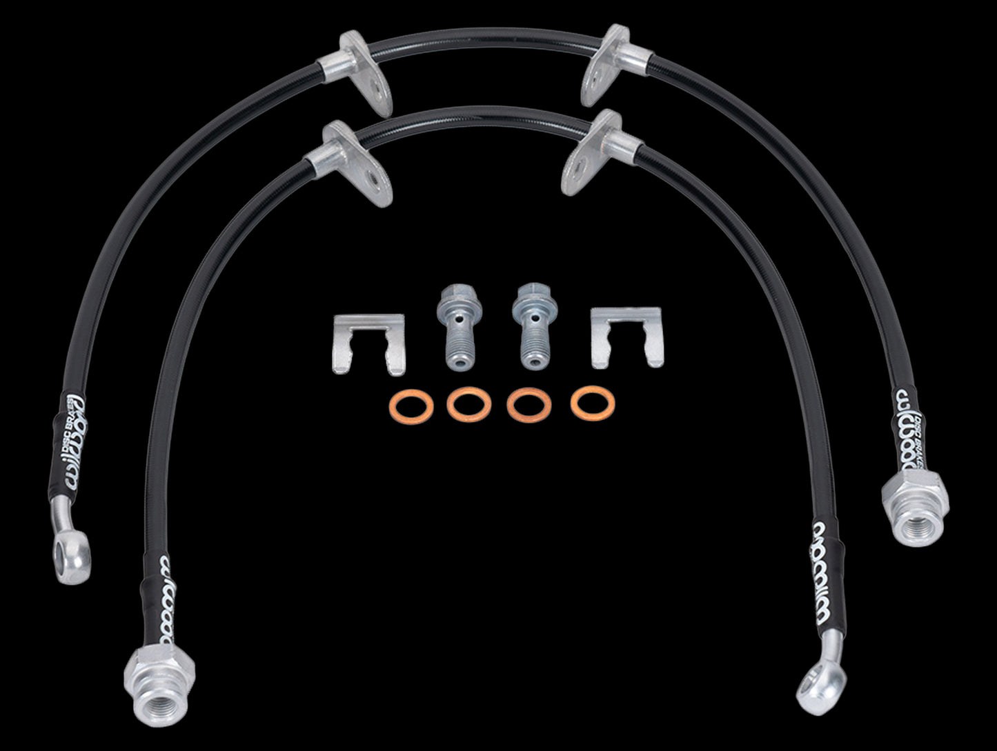 Wilwood Front OEM Performance Flexline Kit - Honda/Acura