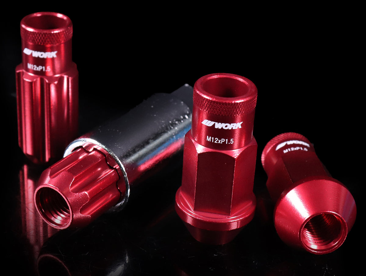 Work RS-R Type Extended Lug Nuts - M12x1.50 - JHPUSA