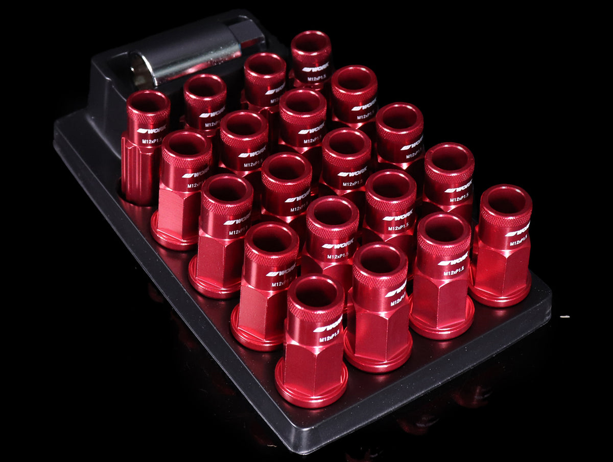 Work RS-R Type Extended Lug Nuts - M12x1.50 - JHPUSA
