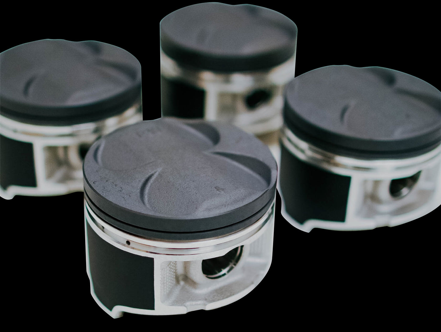 YCP JDM P30 Pistons with Rings for Honda B-Series