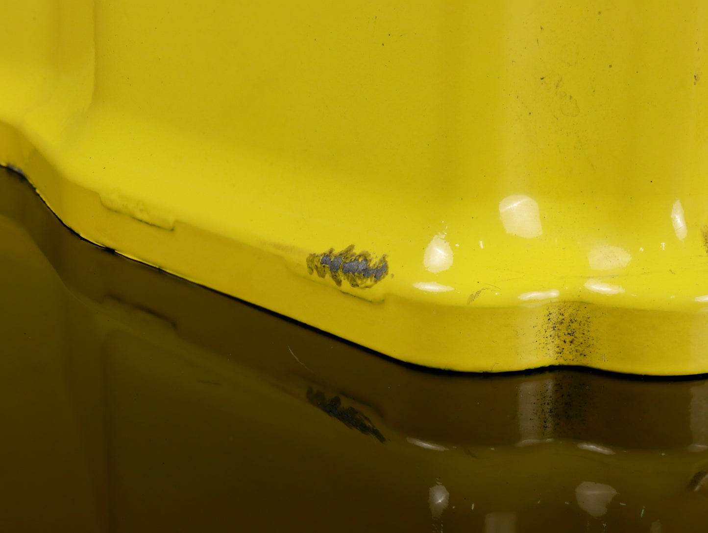 Honda OEM K-Series Valve Cover - Yellow (Used)