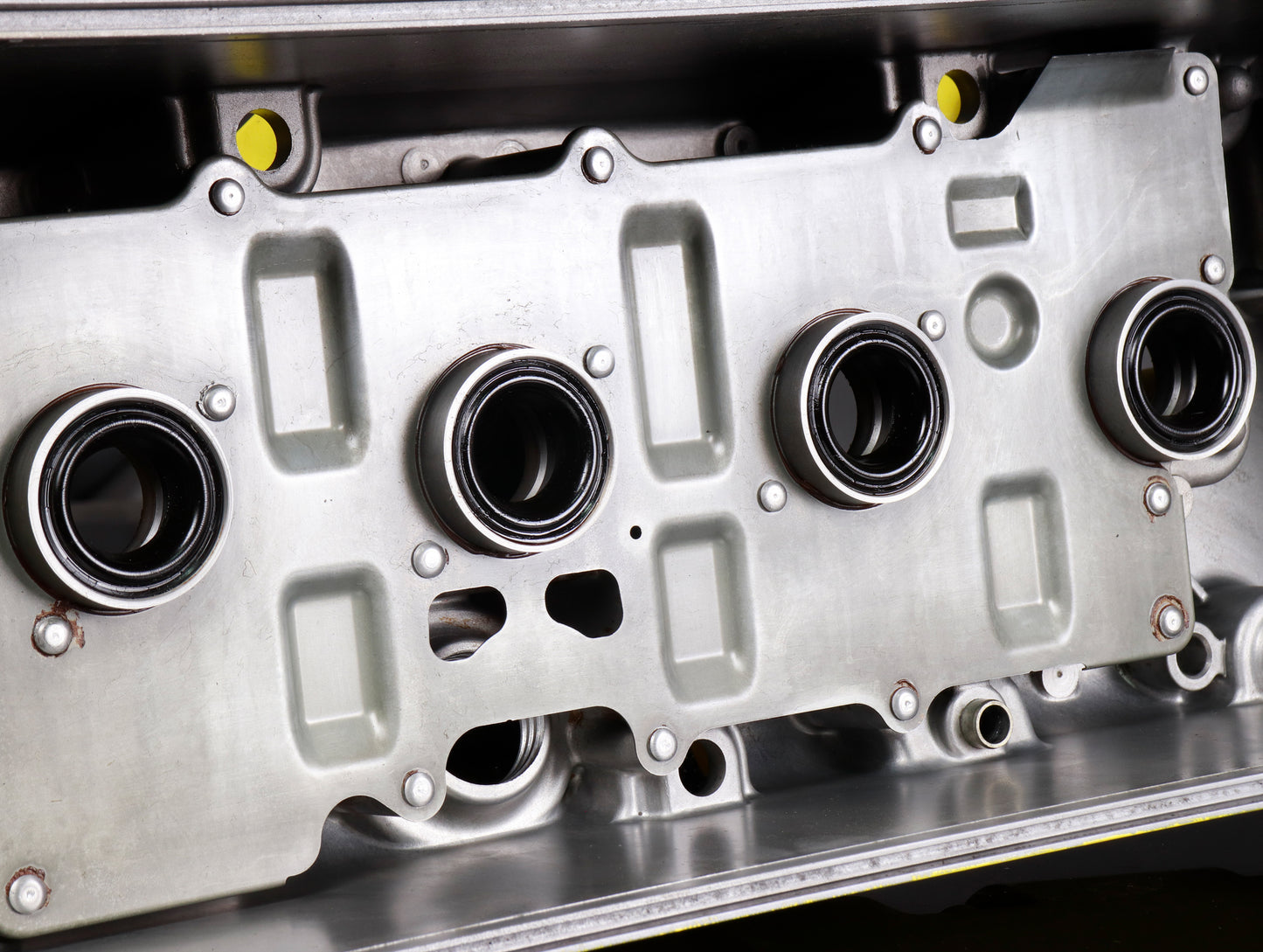 Honda OEM K-Series Valve Cover - Yellow (Used)