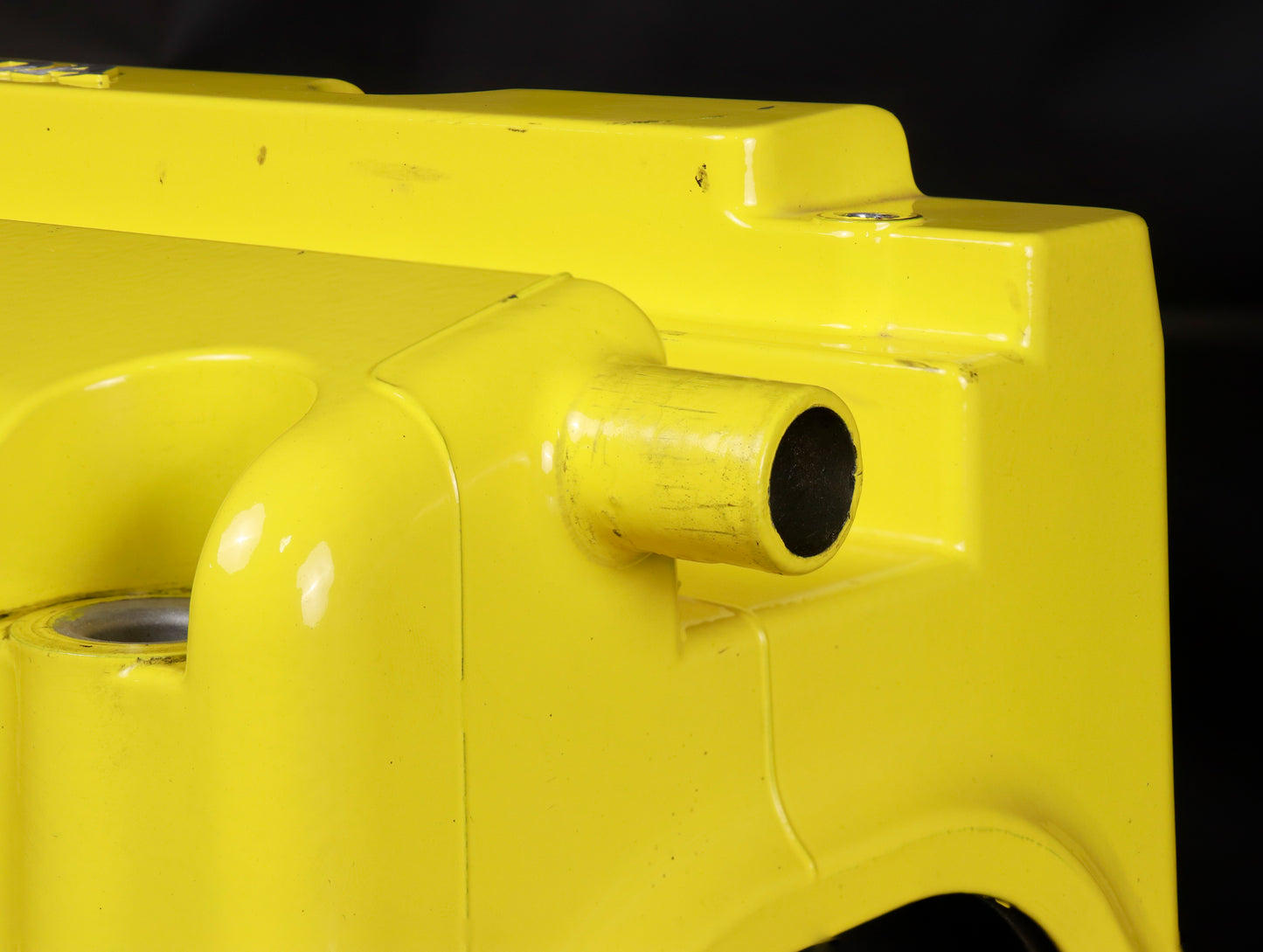 Honda OEM K-Series Valve Cover - Yellow (Used)