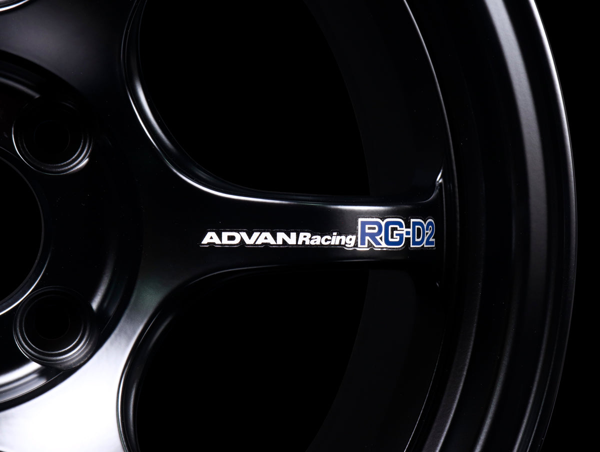 Advn Rims Advan Racing RG-D2 Wheels - Semi Gloss Black / 16x8 / 4x100 / +38 - JHPUSA
