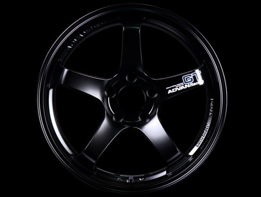 Advan Racing GT Wheels - Semi Gloss Black / 18x9.5 / 5x120 / +35