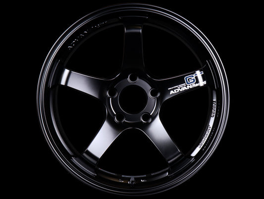 Advan Racing GT Wheels - Semi Gloss Black / 18x9.5 / 5x120 / +35