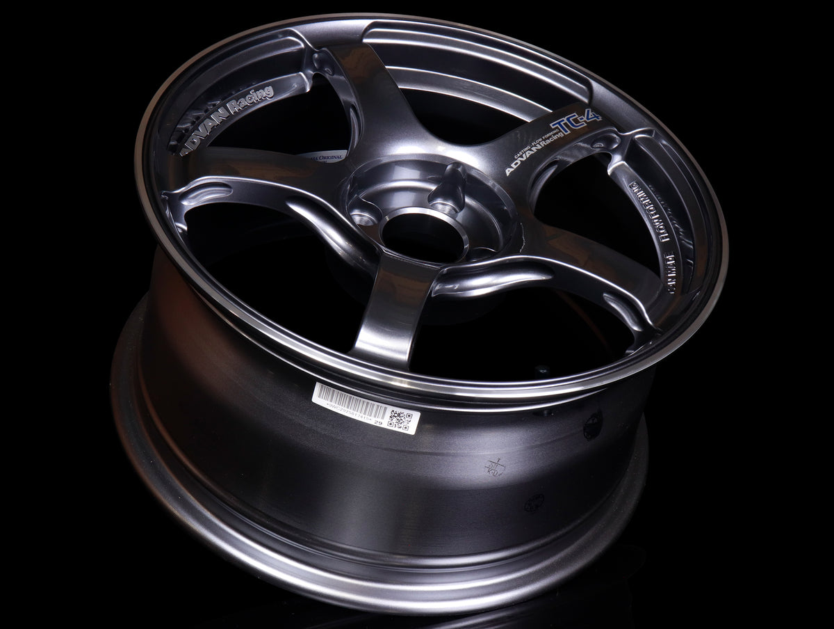 Advan Racing TC4 Wheels - Gunmetal w/ Ring / 16x8 / 4x100 / +38