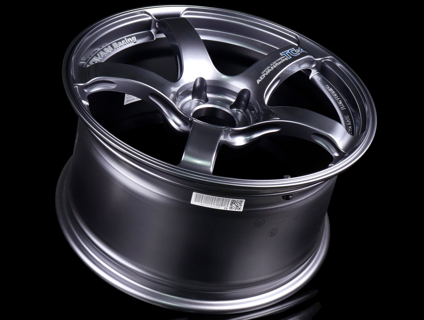 Advan Racing TC4 Wheels - Racing Gunmetallic / 18x9.5 / 5x120 / +38