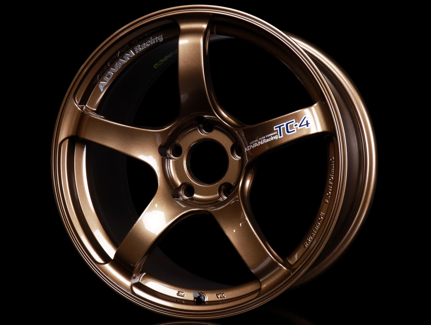 Advan Racing TC4 Wheels - Umber Bronze / 18x9.5 / 5x120 / +38