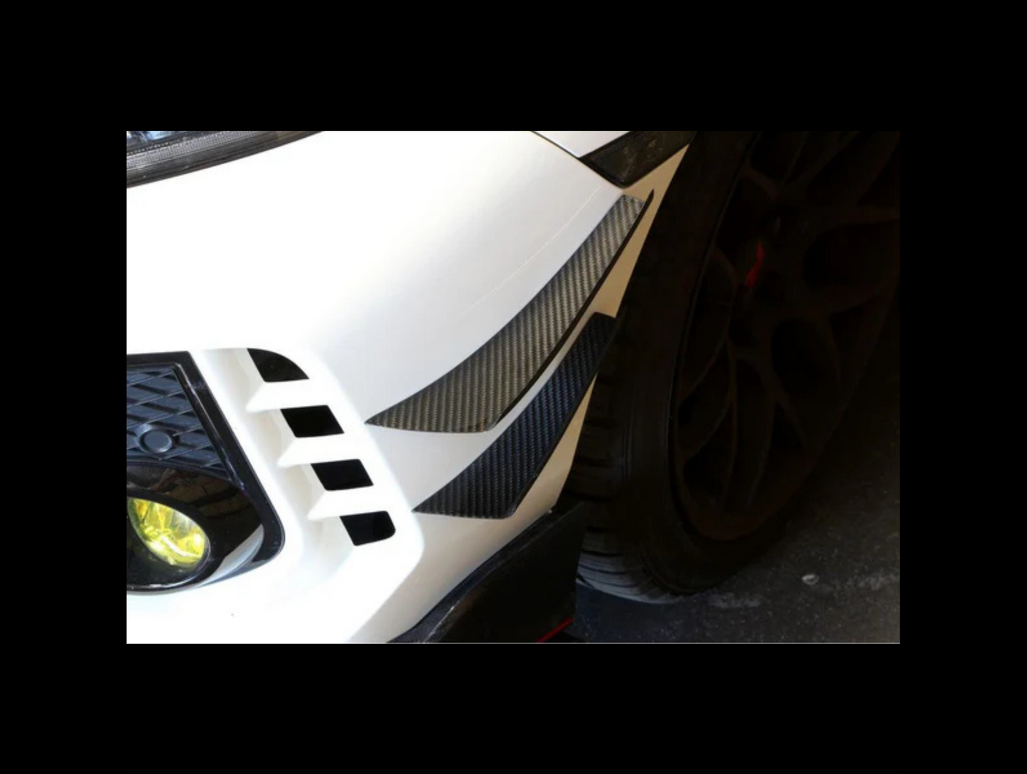APR Performance Bumper Canards - 17-21 Civic Type-R (FK8)