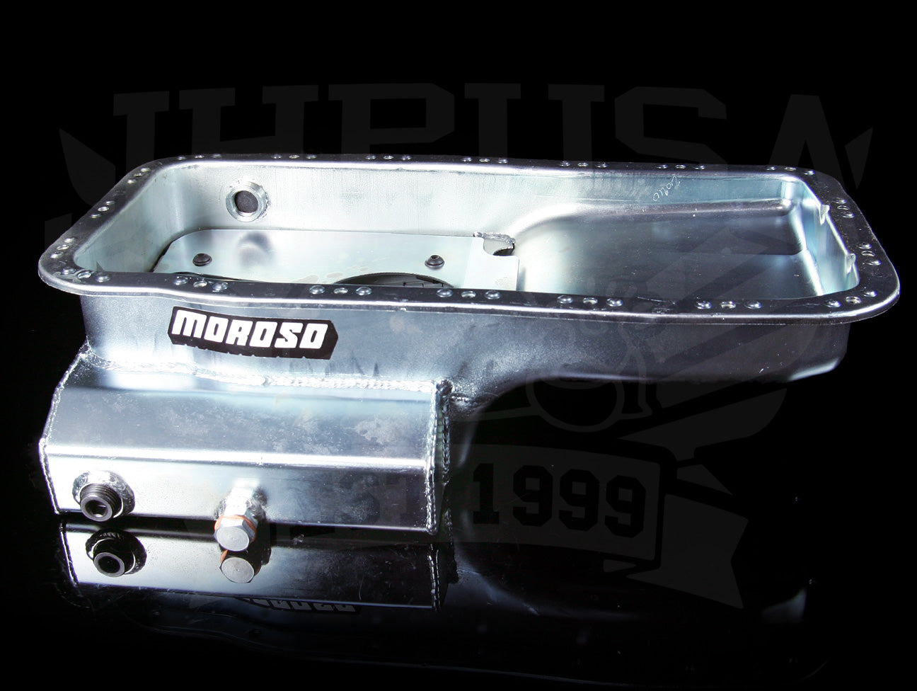 Moroso Drag Race Baffled Oil Pan - B-series