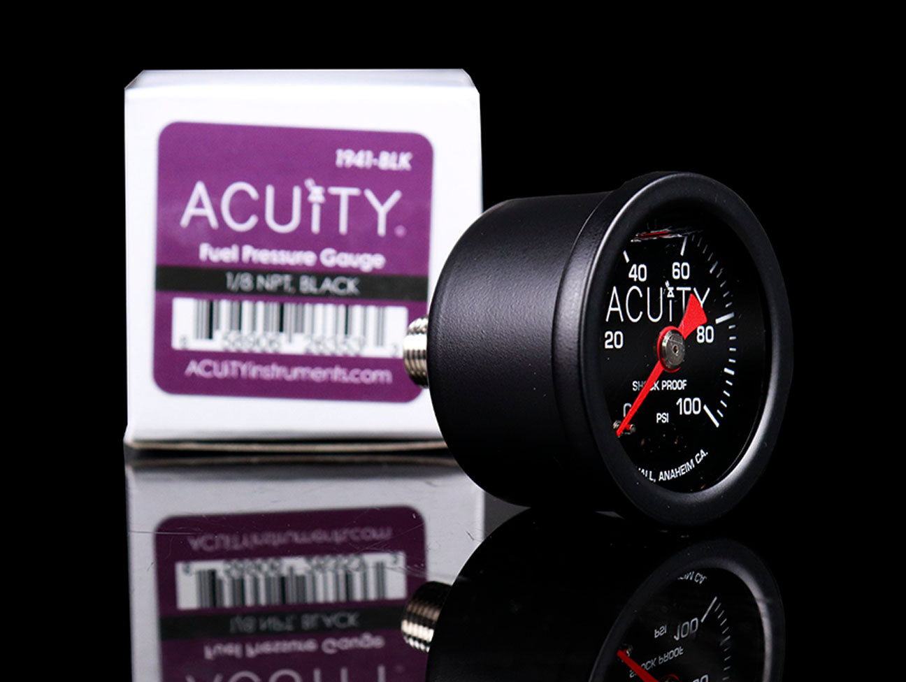 ACUiTY 100 PSI Fuel Pressure Gauge