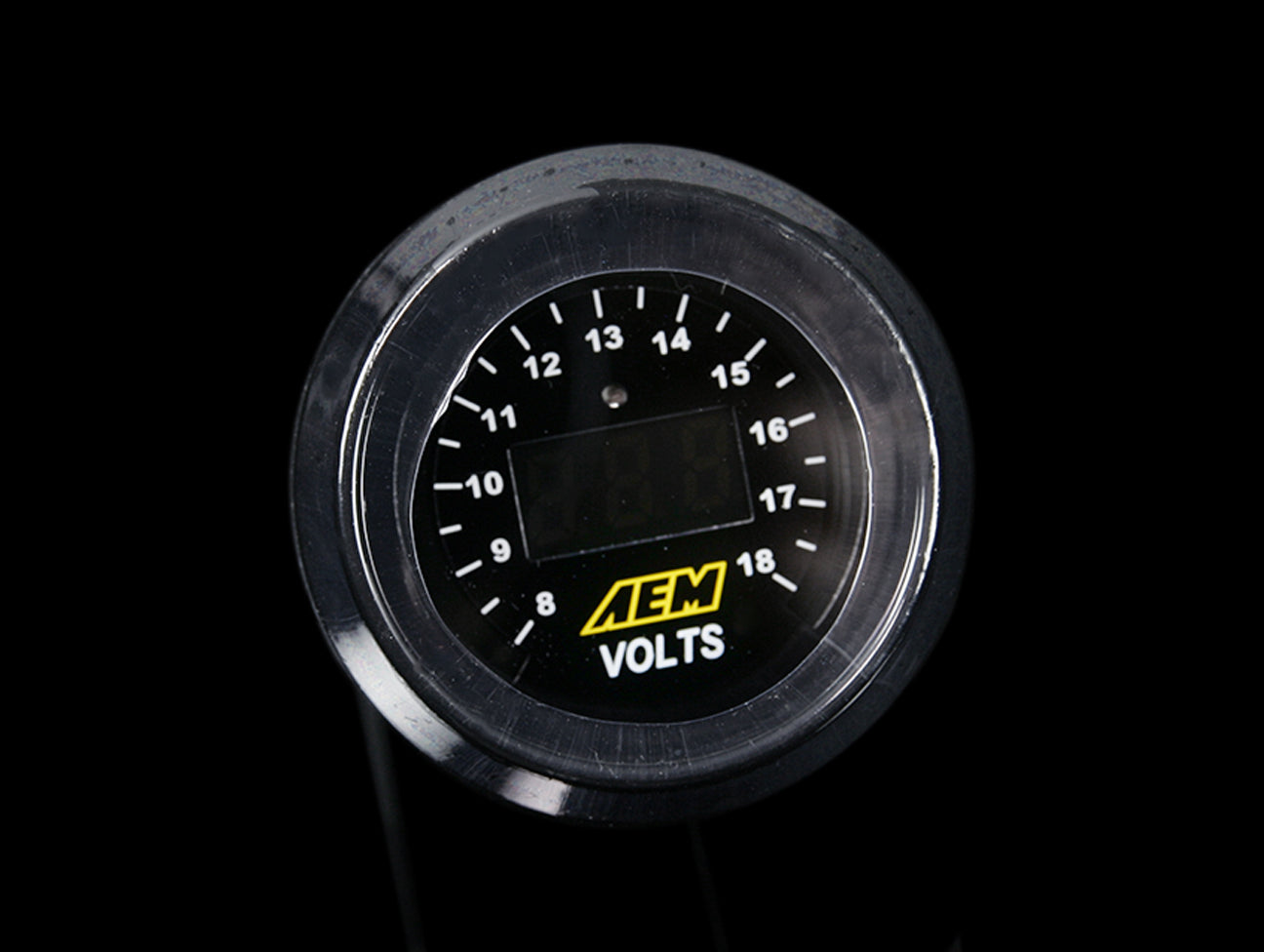AEM Voltmeter Digital Display Gauge 8-18V
