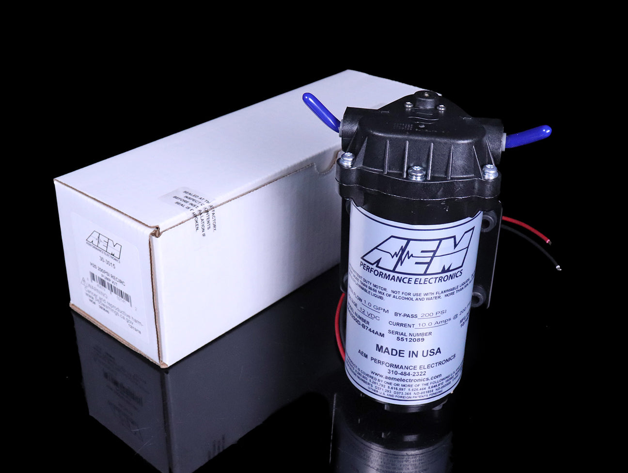 AEM Water / Methanol Injection 200PSI Recirculation Pump