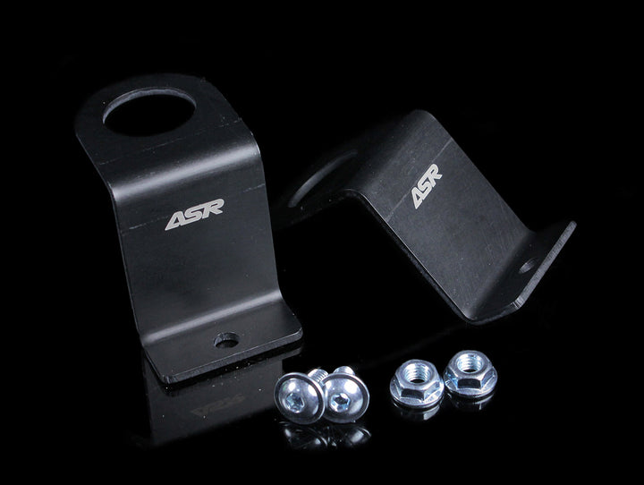 Black Billet Aluminum Radiator Stay Bracket Kit For Honda Civic EG/EG6 & Del Sol