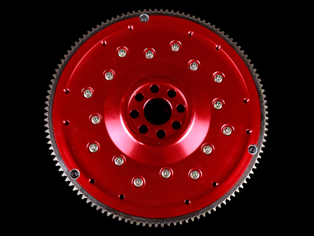 Action Clutch Red Aluminum Lightweight Flywheel - K Series