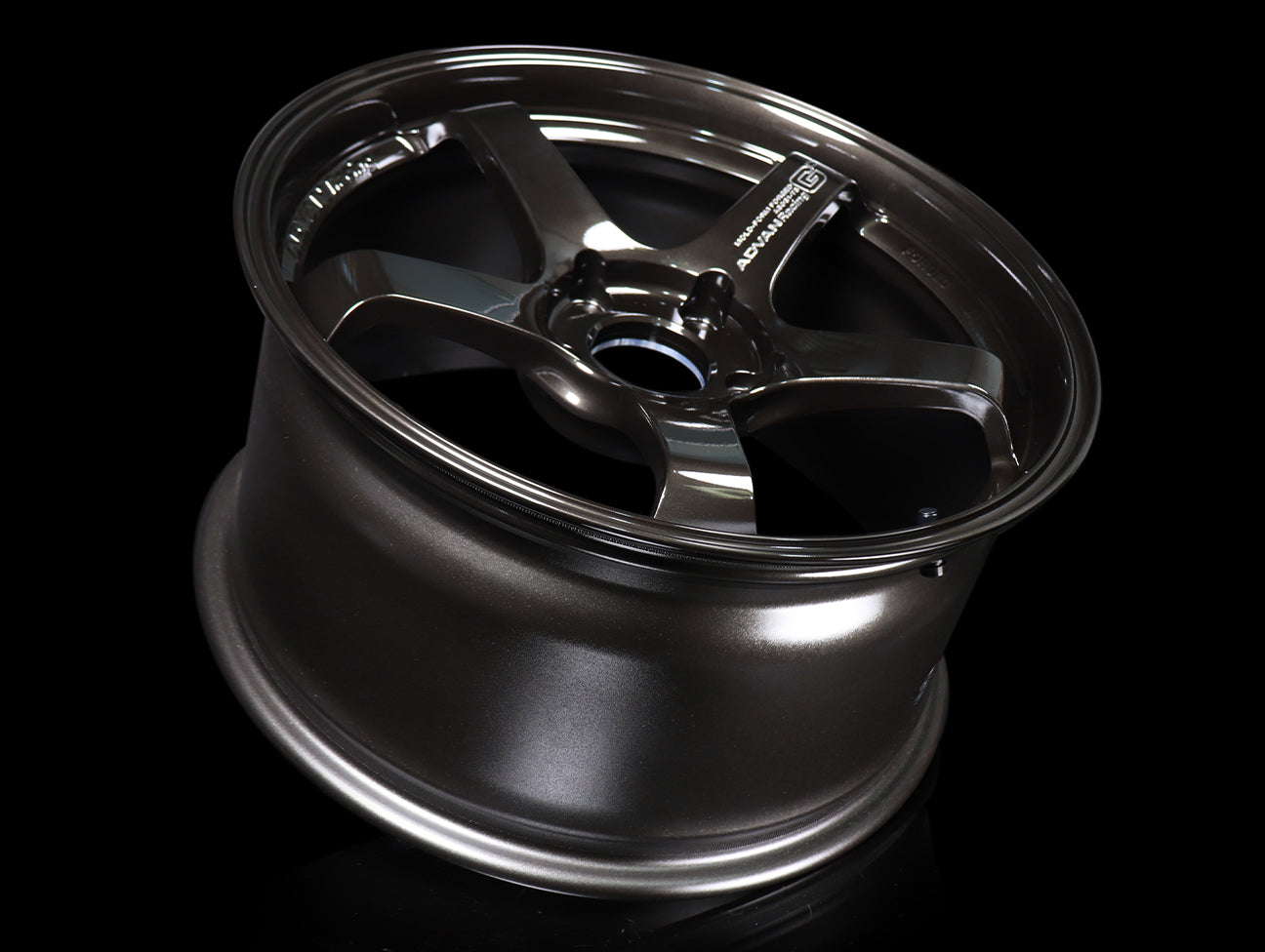 Advan Racing GT Premium Wheels - Smoked Black / 18x9.5 / 5x120 / +38