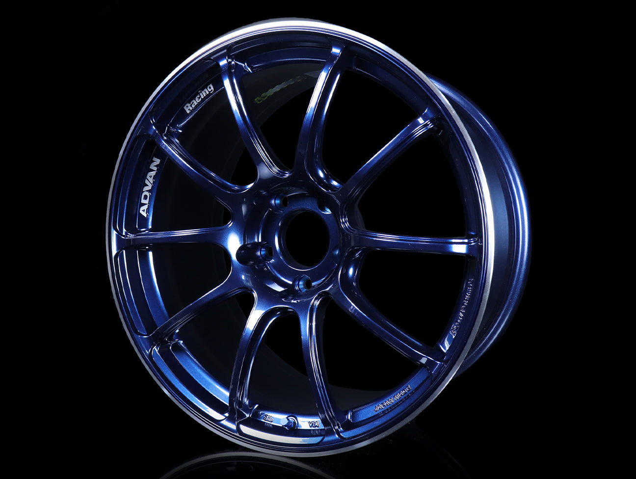 Advan Racing RZII Wheels - Indigo Blue / 19x9.5 / 5x120 / +35