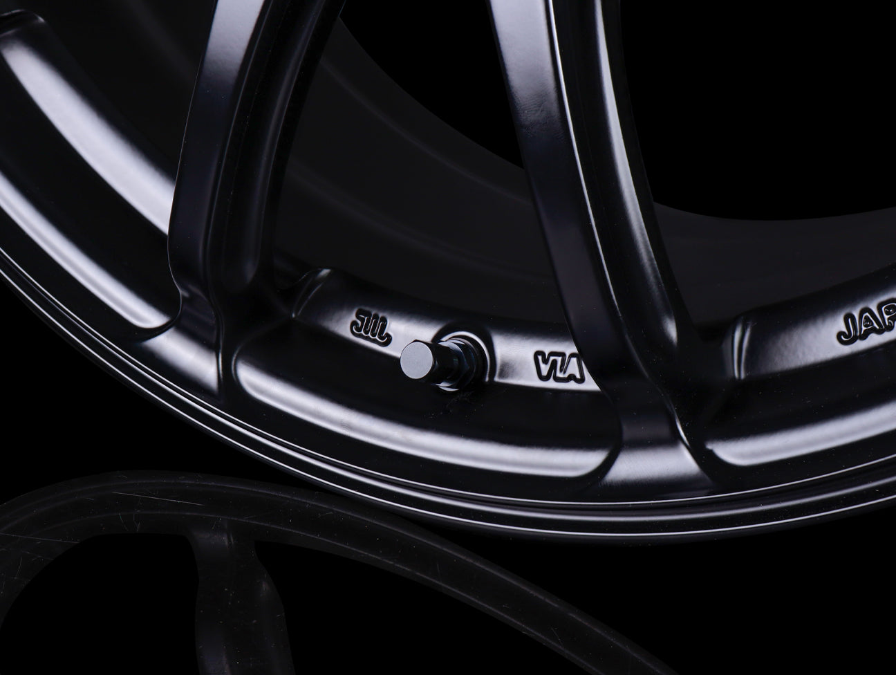 Advan Racing RSII Wheels - Semi Gloss Black 17x7.5 / 5x114.3 / +48