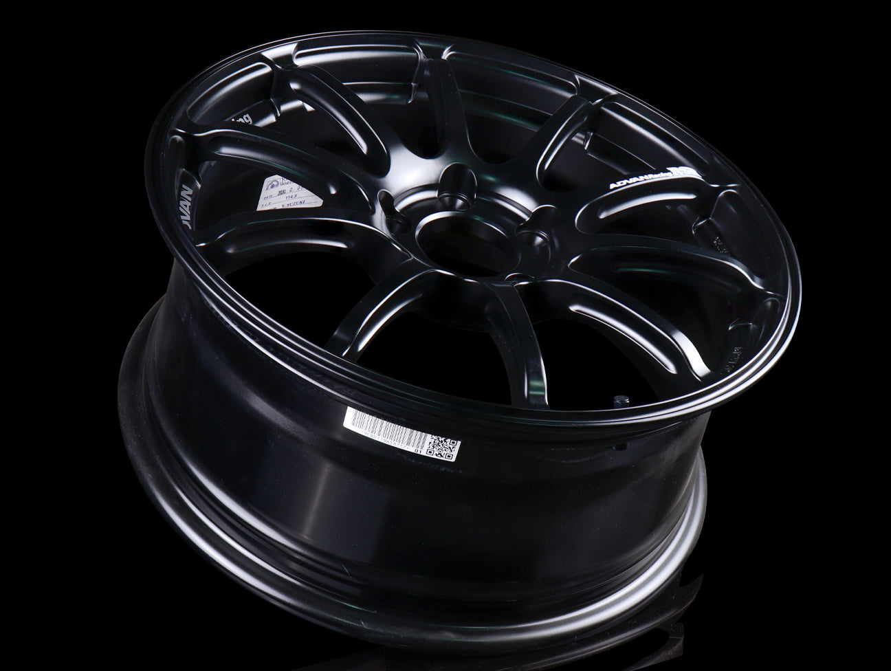 Advan Racing RSII Wheels - Semi Gloss Black 17x7.5 / 5x114.3 / +48