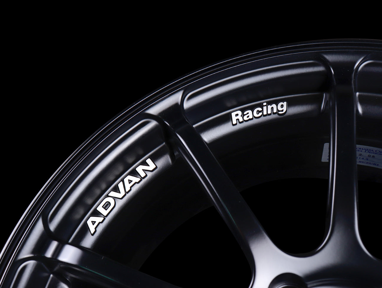 Advan Racing RSII Wheels - Semi Gloss Black 17x7.5 / 5x114.3 / +48