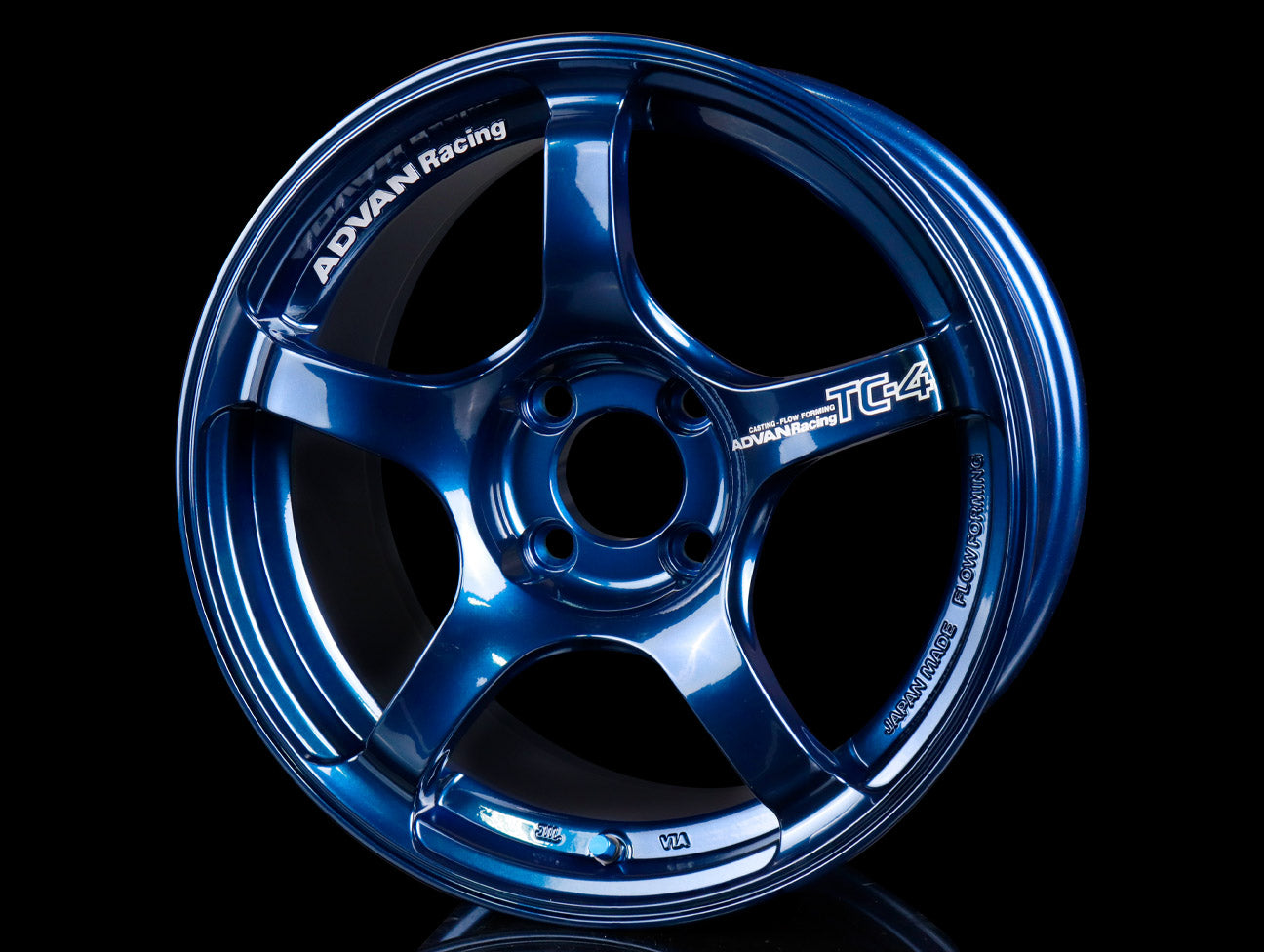 Indigo Blue Rims Advan Racing TC4 Wheels - Indigo Blue 15x8 / 4x100 / +35 - JHPUSA