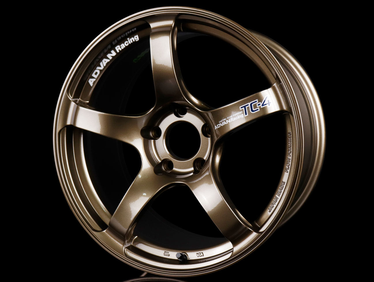 Advan Racing TC4 Wheels - Umber Bronze / 18x9.5 / 5x120 / +38