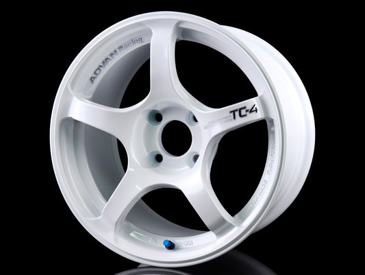 Advan Racing TC4 Wheels - White  15x8 / 4x100 / +35