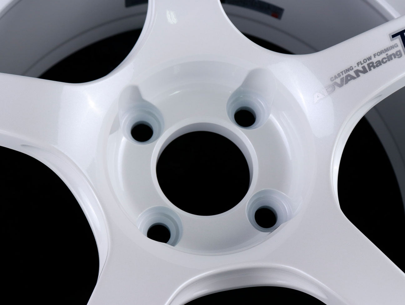 Advan Racing TC4 Wheels - White  15x8 / 4x100 / +35