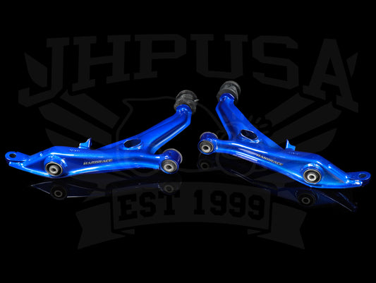 Hardrace Front Lower Control Arms Blue - 99-00 Civic Si