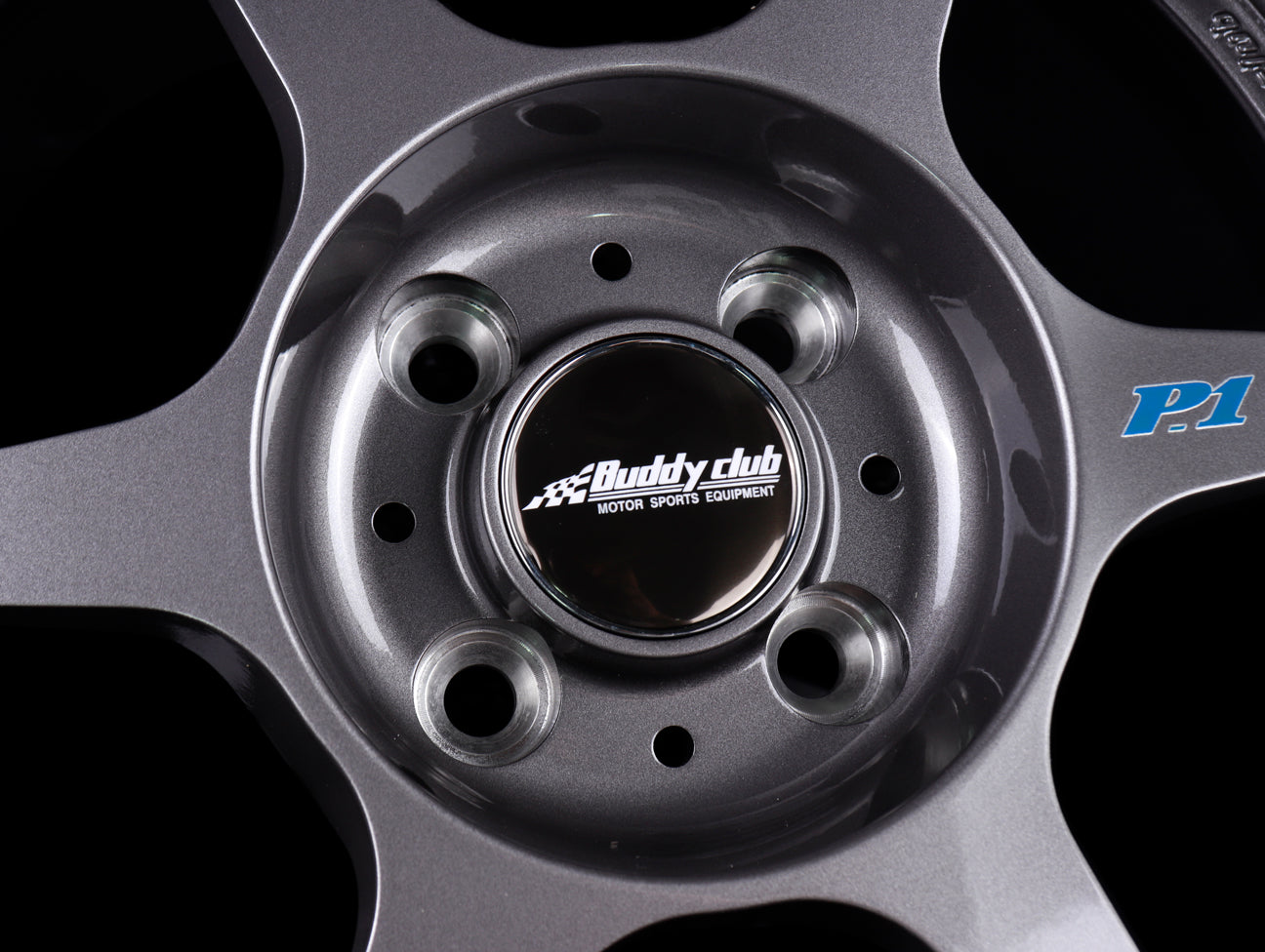 Buddy Club SF Wheels - Gunmetal 15x8 / 4x100 / +32