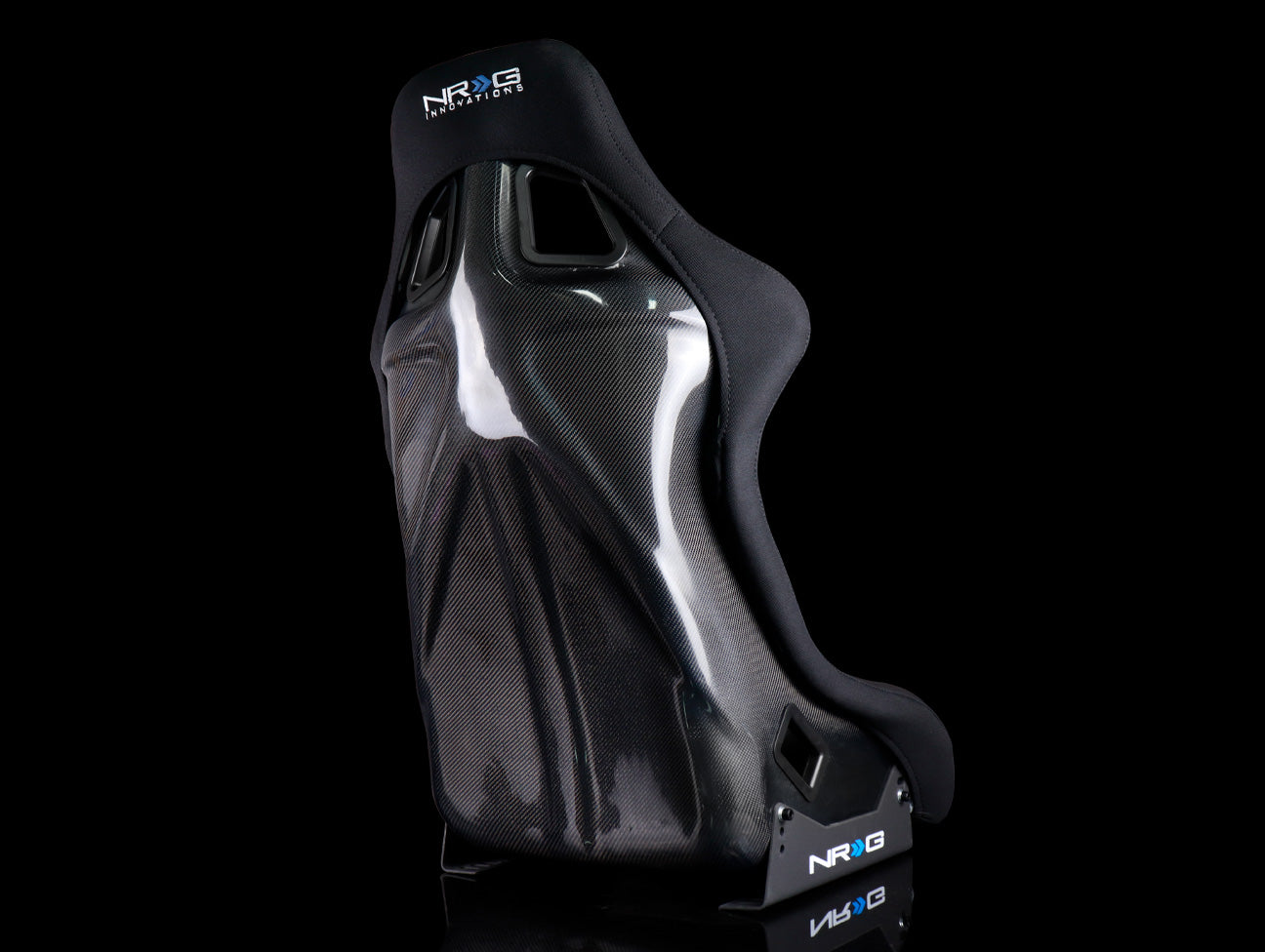 NRG Carbon Fiber Race Bucket Seat - Large