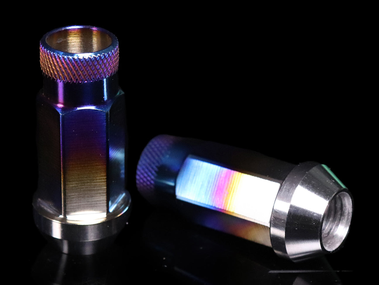 Tuning Machine Nuts EVS Tuning SL48 Burnt Titanium Lug Nuts - JHPUSA
