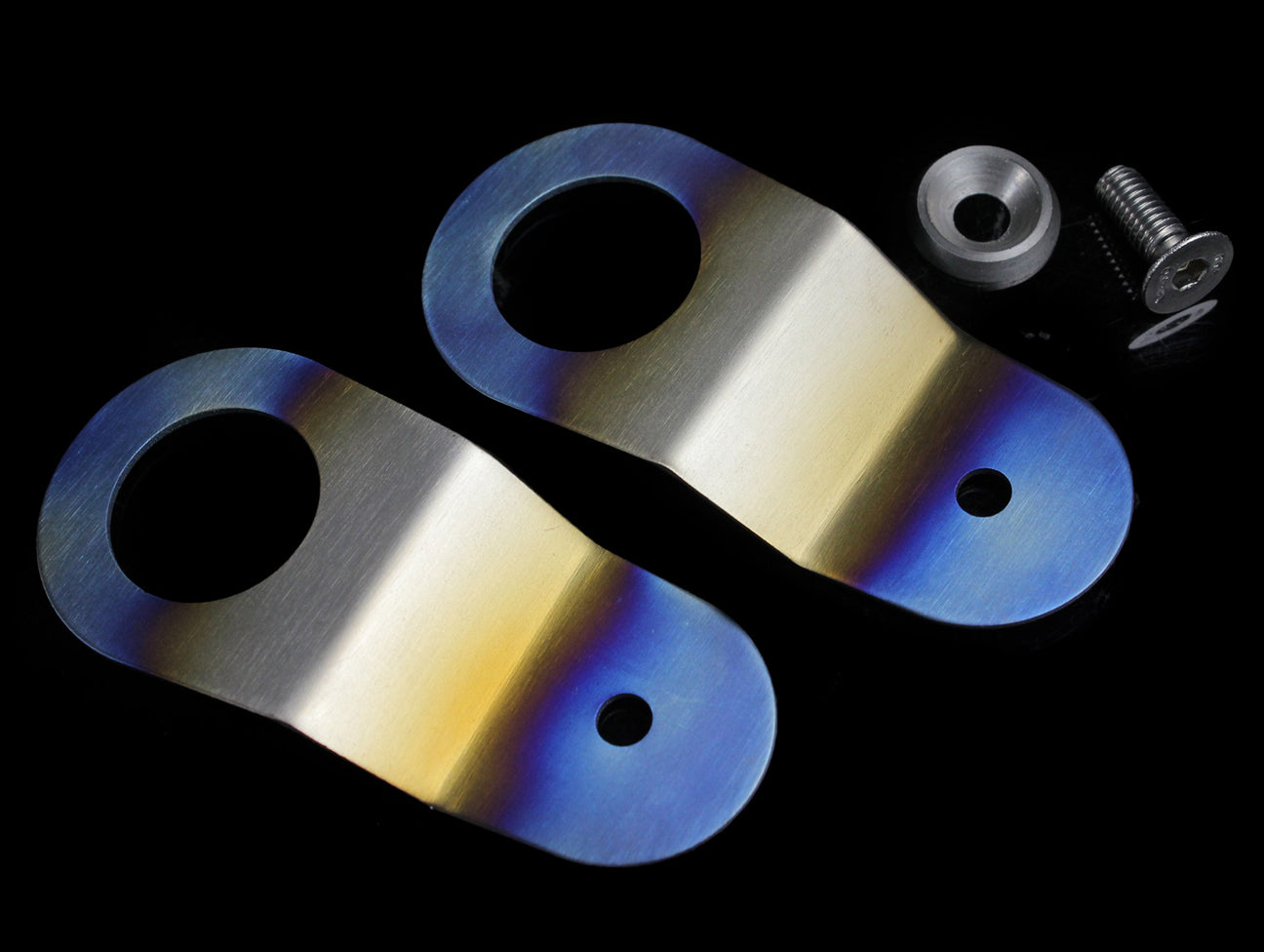 EVS Tuning Titanium Radiator Stay - Honda / Acura - JHPUSA