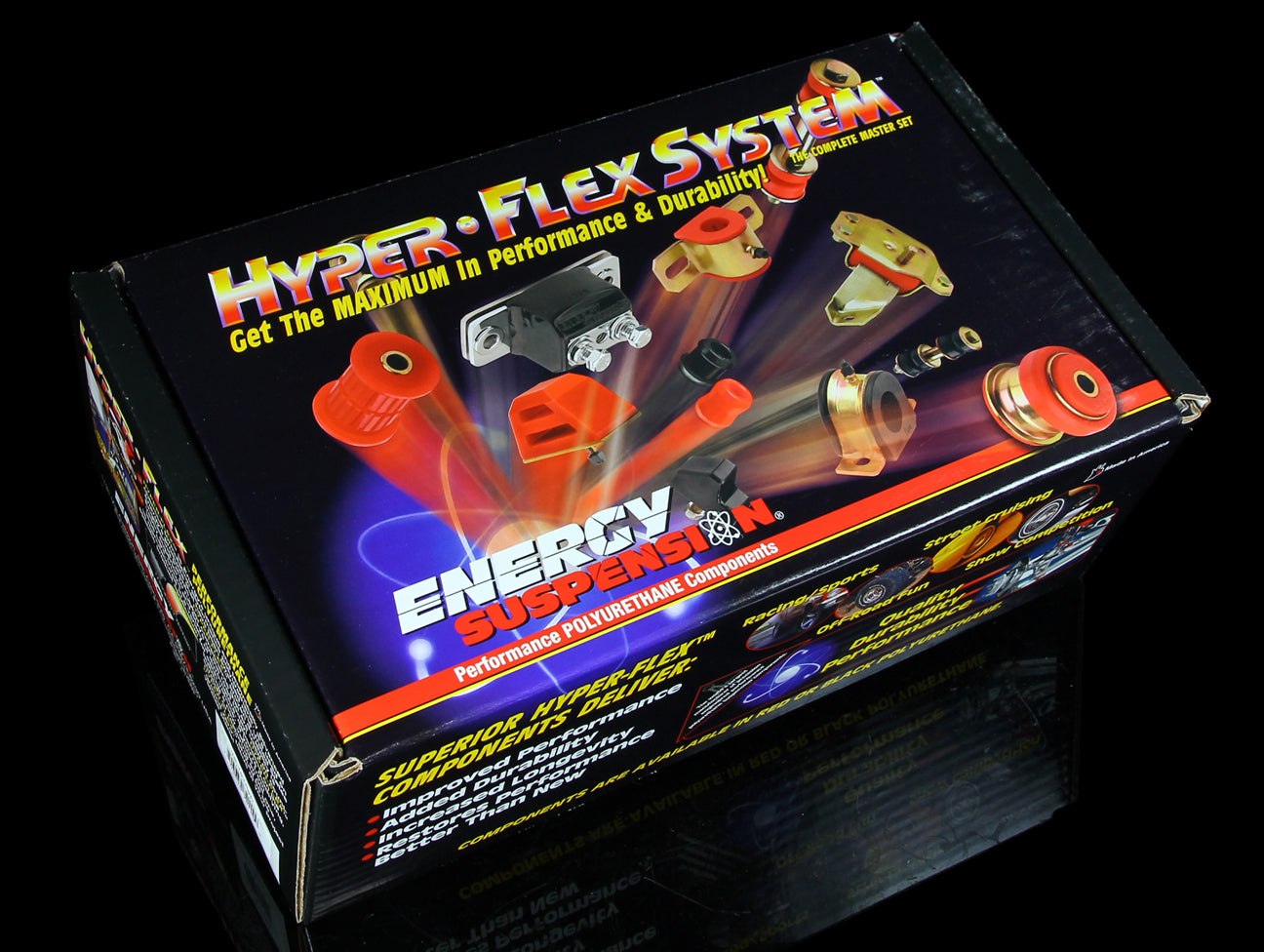 Energy Suspension HyperFlex Black Master Kit - Honda/Acura