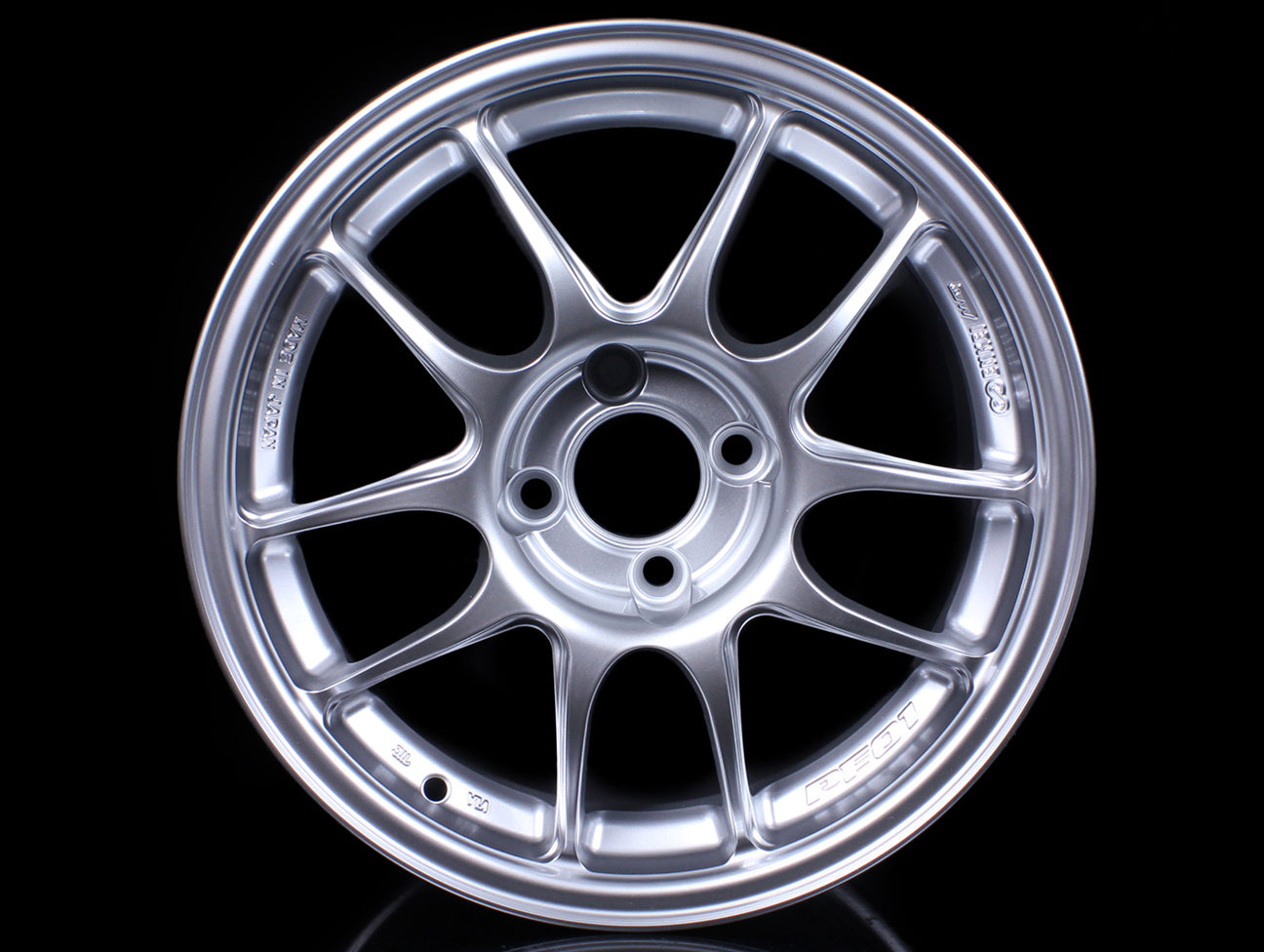 Enkei PF01 Wheels - Sparkle Silver 15x8 / 4x100 / +35