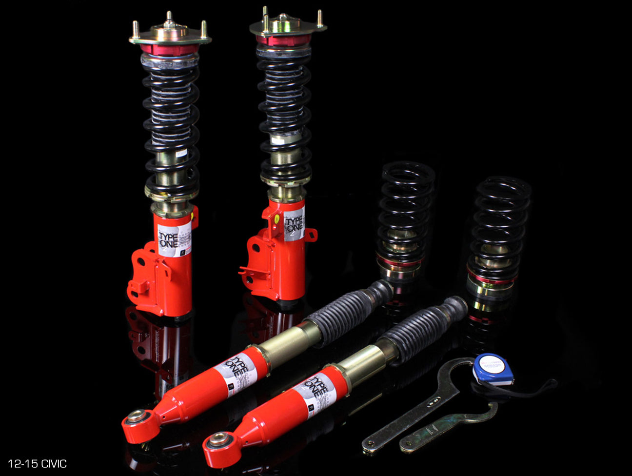 Function & Form Type I Coilovers - 96-01 CR-V