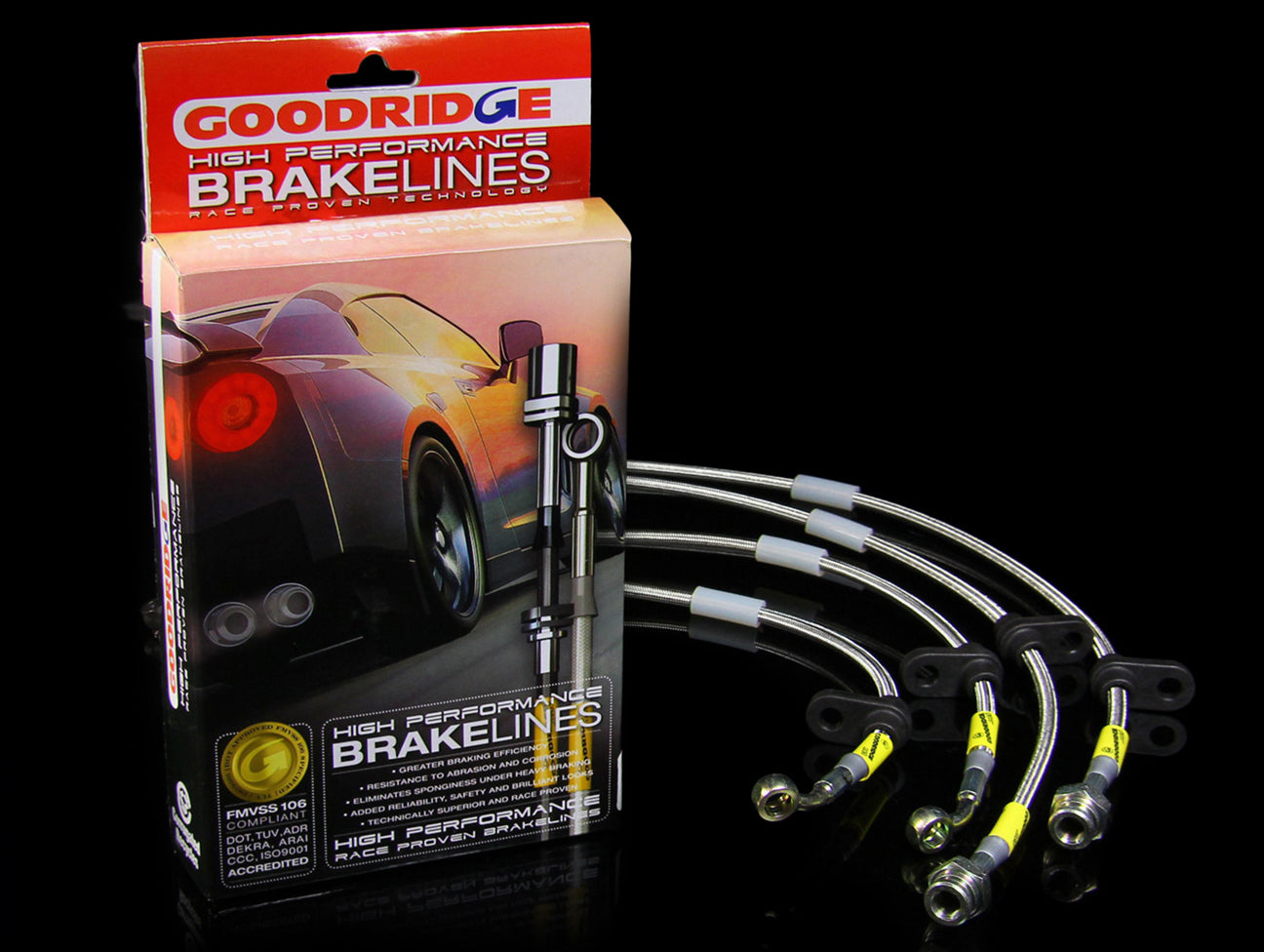Goodridge G-Stop Brakeline Kit - 2013+ Scion FRS/BRZ