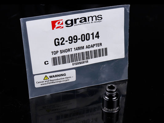 Grams Top Short 14mm Adapter