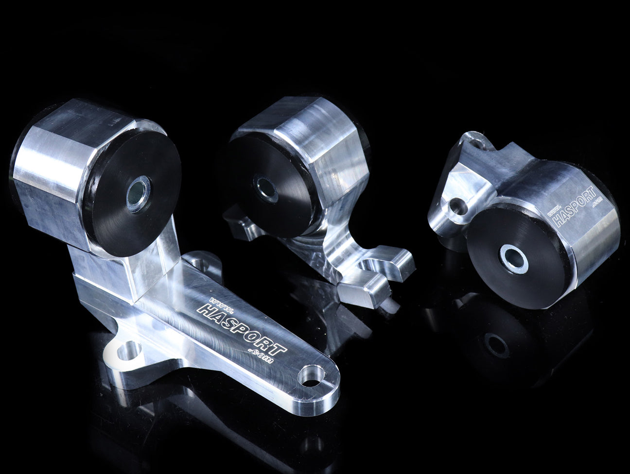 Hasport EFB1-62A B-Series Swap Mount Kit – 88-91 Civic/CRX Cable Trans, Billet Aluminum, Lifetime Warranty