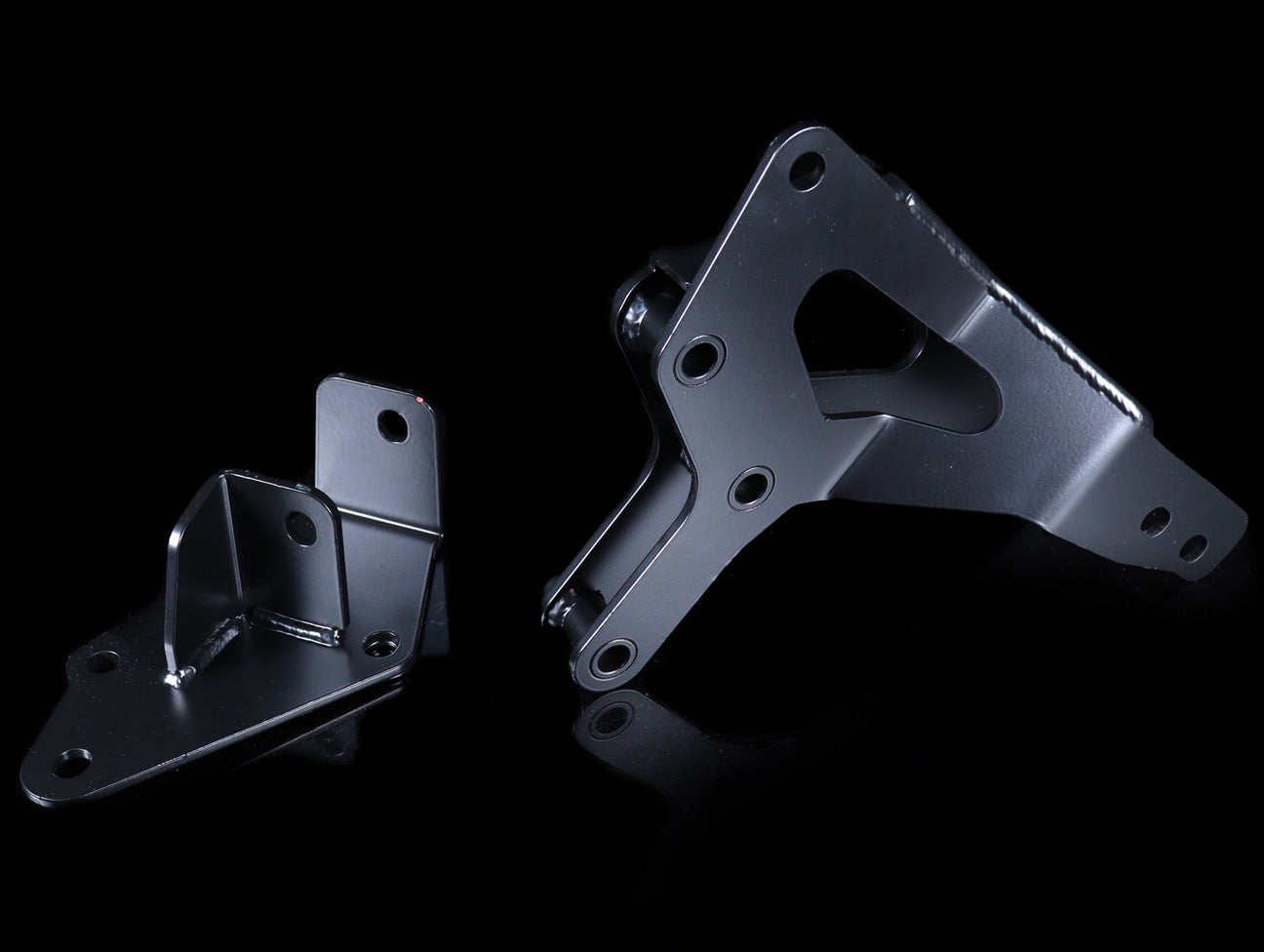 Hasport Billet Black H-series Engine Mount Kit - 96-00 Civic - JHPUSA