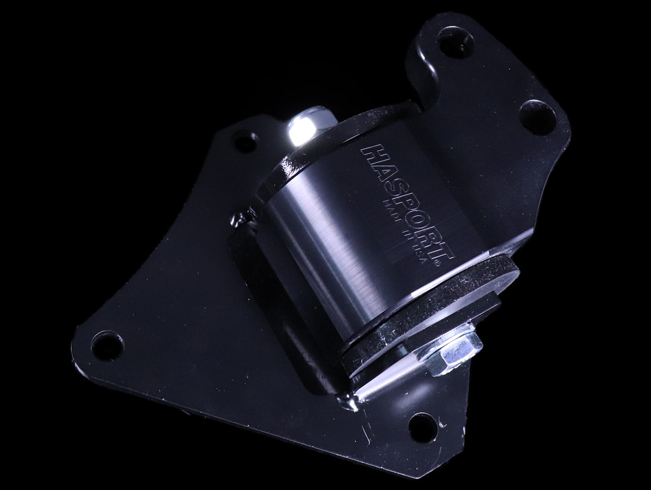 Hasport Billet Black Replacement Mounts - 02-05 Civic Si / 02-06 RSX