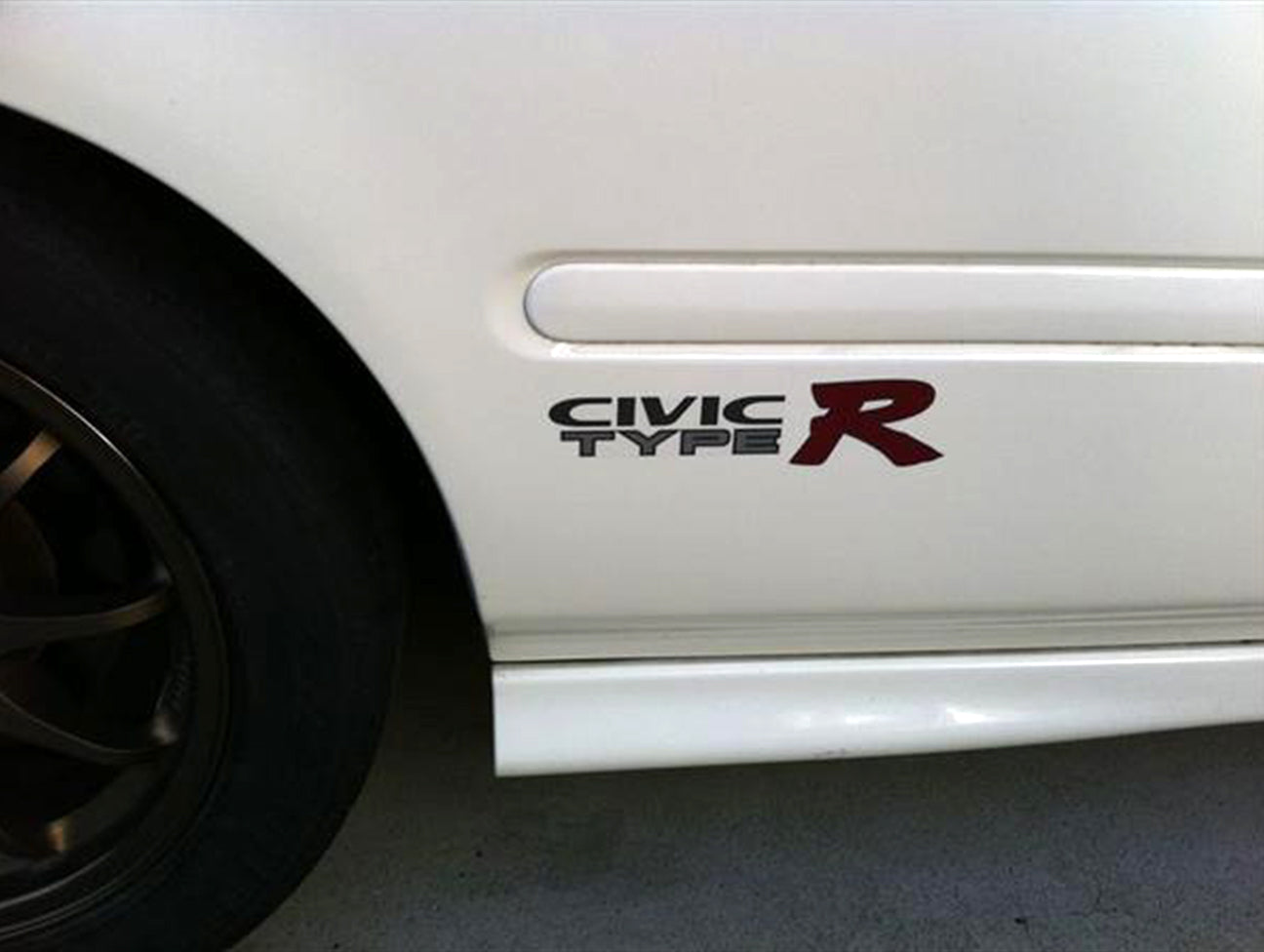 Honda Civic Type R EK9 Rear Decal