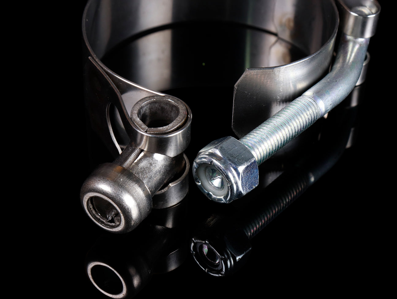 Spring Screw For Radiator Hybrid Racing T-Bolt Radiator Hose Clamp Kit - RSX / EP3 - JHPUSA