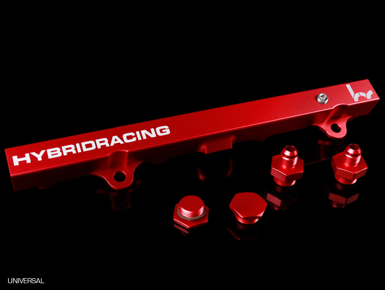 Hybrid Racing High Flow Red Fuel Rail - K-Series