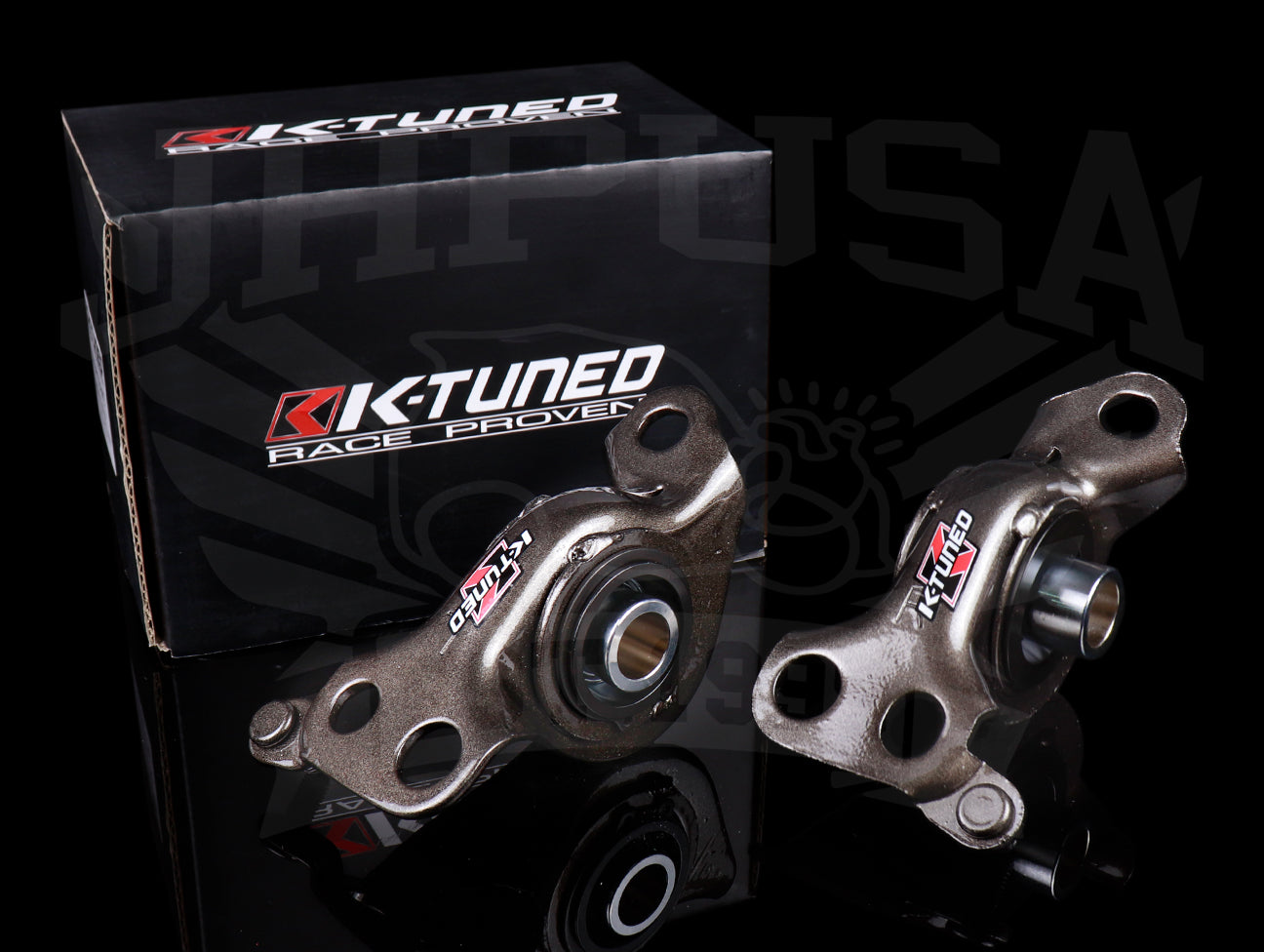 K-Tuned Spherical Front Compliance Bushings - 92-95 Civic / 94-01 Integra