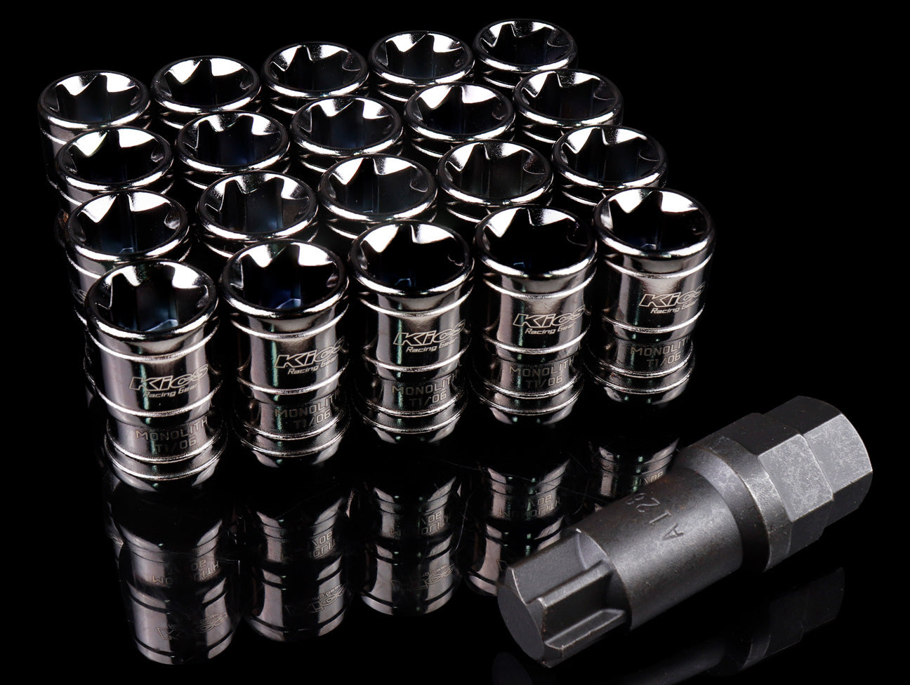 Project Kics Monolith T1/06 Lug Nut Set - 12x1.50