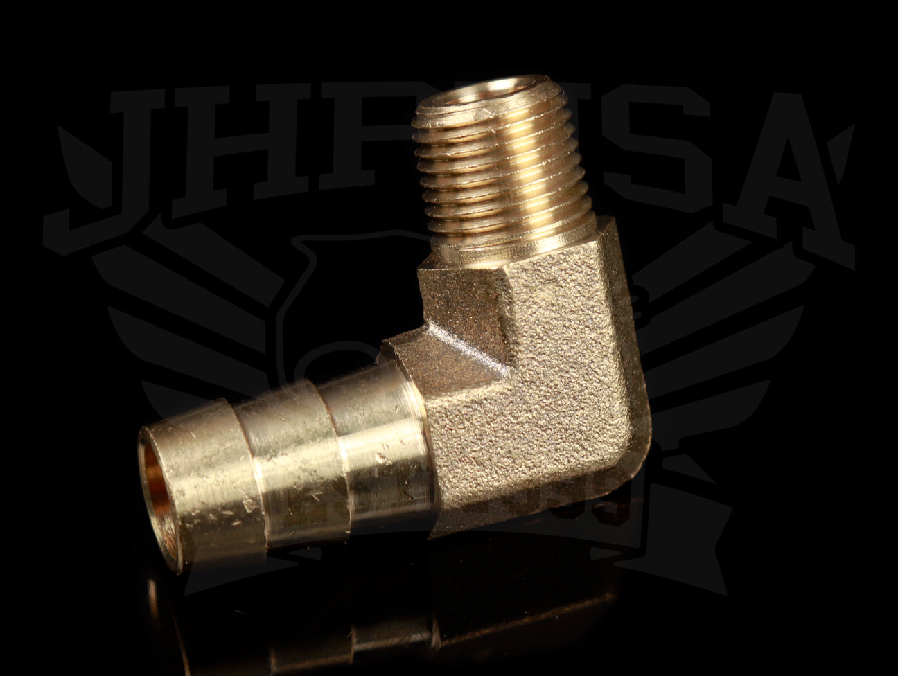K-Tuned 1/8NPT to 3/8mm Brass Barb Fitting