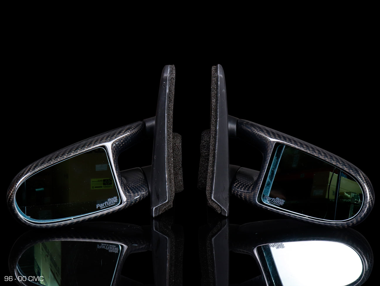 Mode Parfume Carbon Fiber Side Mirrors - Honda / Acura
