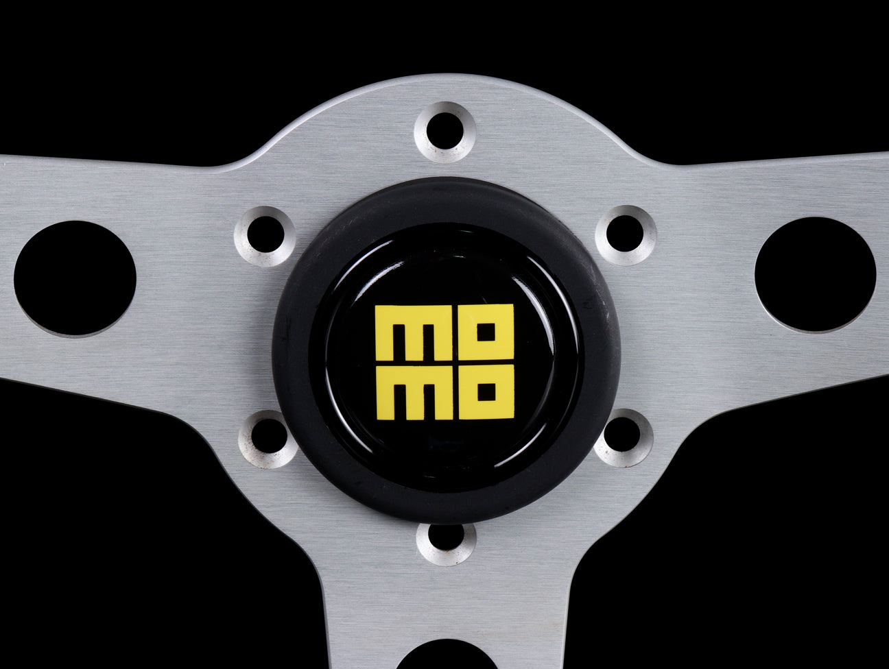 Momo 350mm Prototipo Heritage Steering Wheel - Silver Spoke